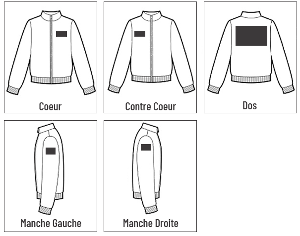 Vest zippée k472