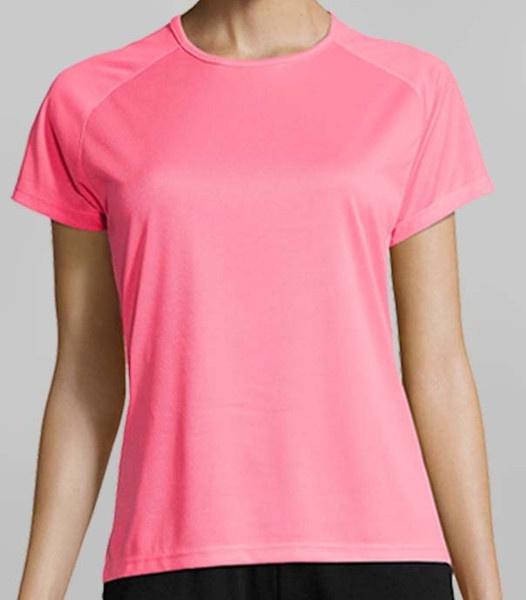 T-SHIRT SPORTY FEMME 140g